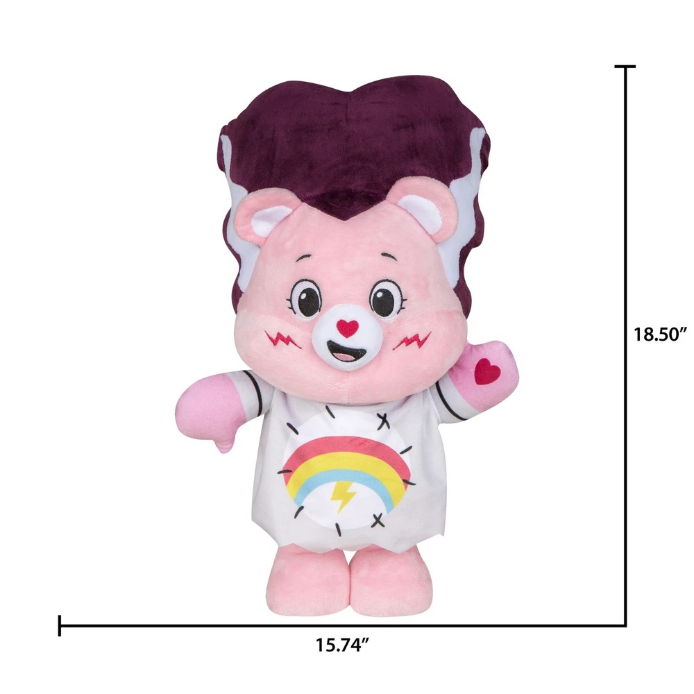 Care Bears Monster Bride Of Frankenstein Cheer Bear Halloween Porch Greeter  19"